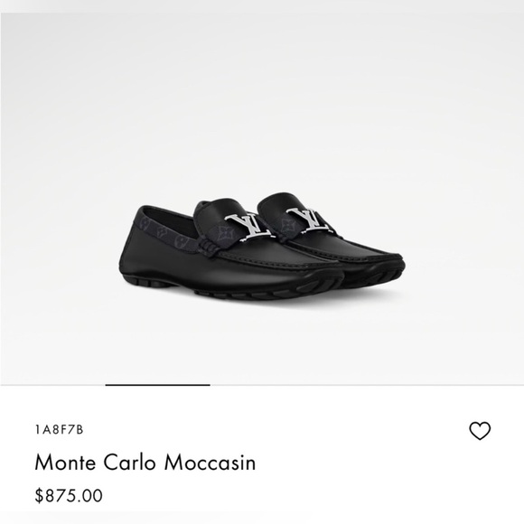 Louis Vuitton Monte Carlo Moccasin Black 10 euro 45
LV 11 Us Brand New wi… - Picture 1 of 9